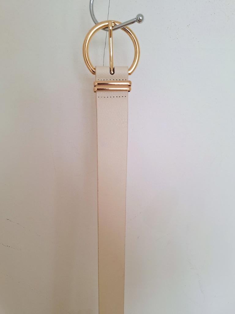 Beige riem, Kleding | Dames, Riemen en Ceinturen, Tailleriem, Ophalen of Verzenden, Zo goed als nieuw, Overige kleuren