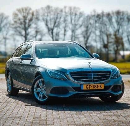 Mercedes-Benz C-Klasse C180 Estate PANO, HUD, ACC, Automaat, 745 kg, Achterwielaandrijving, 1800 kg