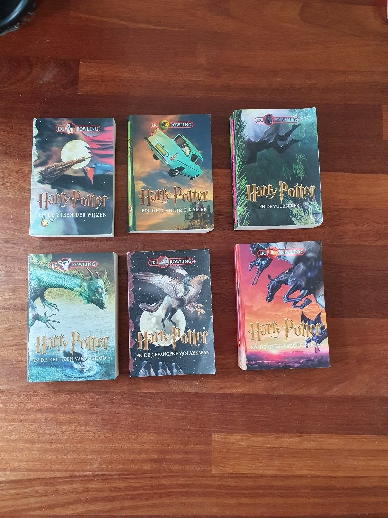 HARRY  POTTER    door J.K. Rowling, Ophalen of Verzenden, Gelezen