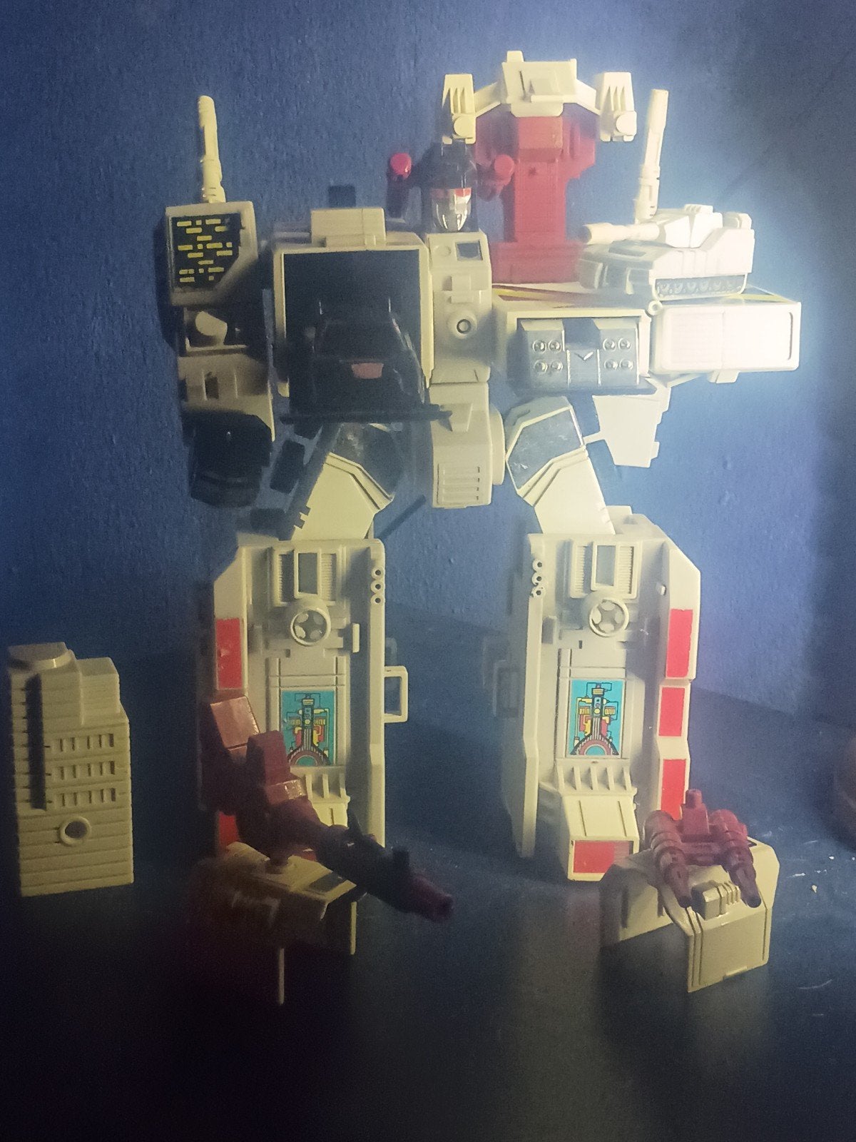 Vintage Transformers G1 Metroplex Citybot - Gebruikt, Verzamelen, Transformers, G1, Ophalen of Verzenden, Gebruikt, Autobots
