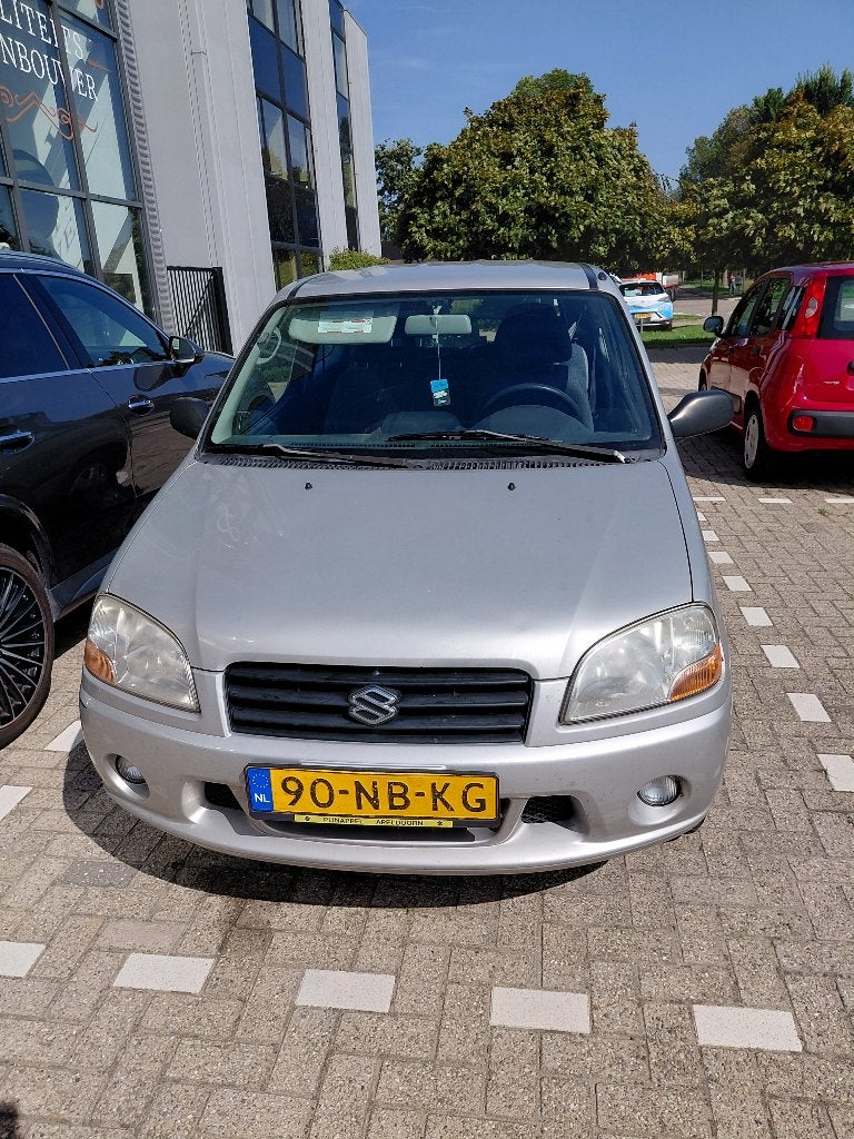 Suzuki Ignis 1.3 GL 2003 Grijs, Auto's, 83 pk, Achterwielaandrijving, 31 €/maand, Leder en Stof