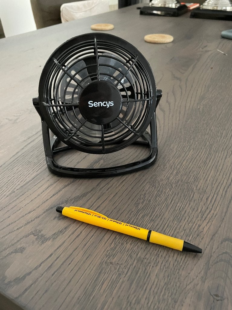 Mini ventilator, Ophalen, Zo goed als nieuw, Tafelventilator