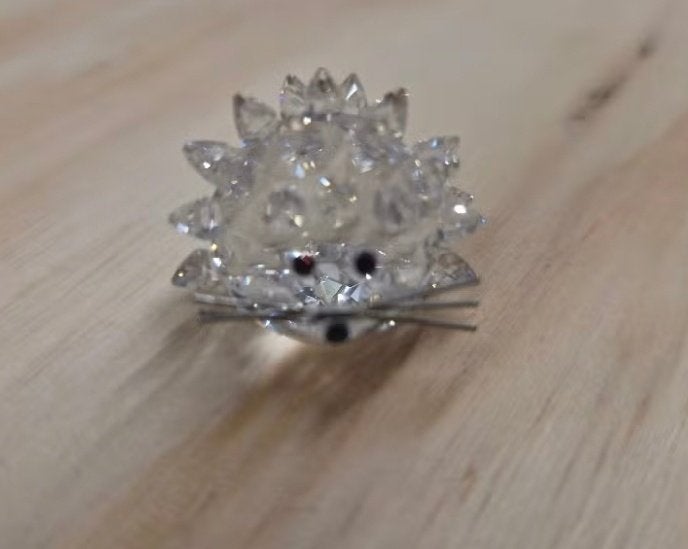 Swarovski egeltje, Ophalen of Verzenden, Zo goed als nieuw, Figuurtje