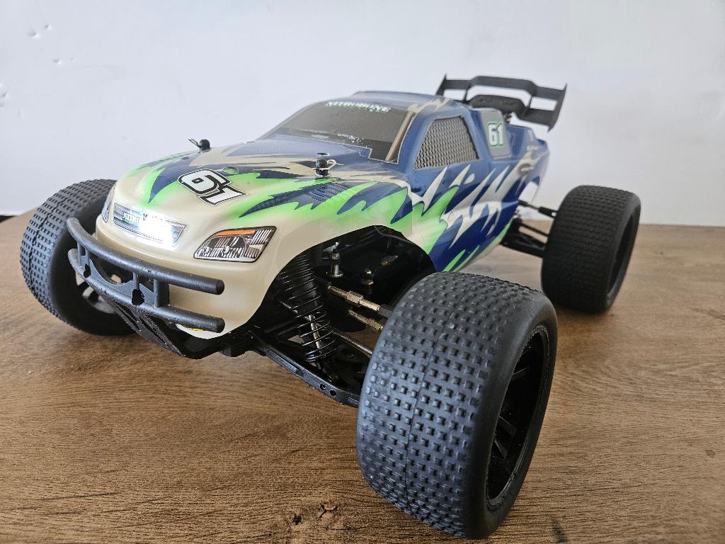 RC AUTO TRUCK 1/8, Elektro, Gebruikt, Auto offroad, Ophalen of Verzenden