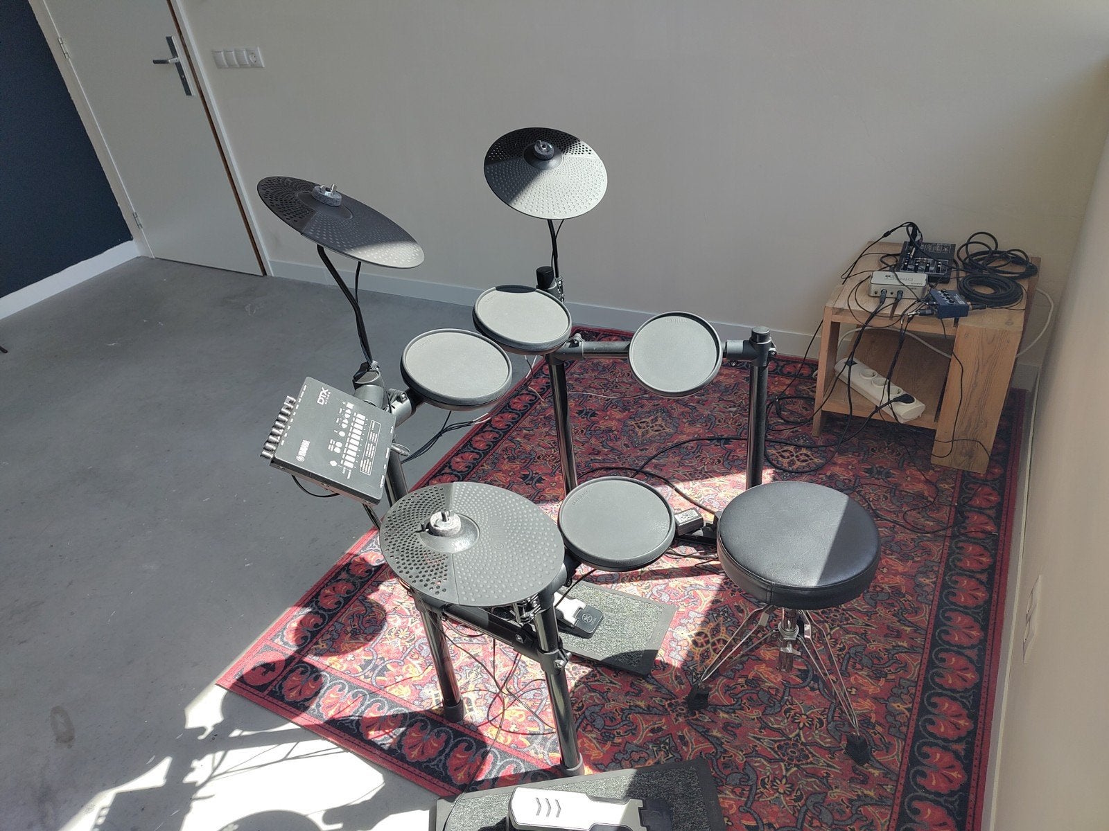 Yamaha DTX Drums elektronisch drumstel met accessoires, Ophalen, Gebruikt, Yamaha, Elektronisch