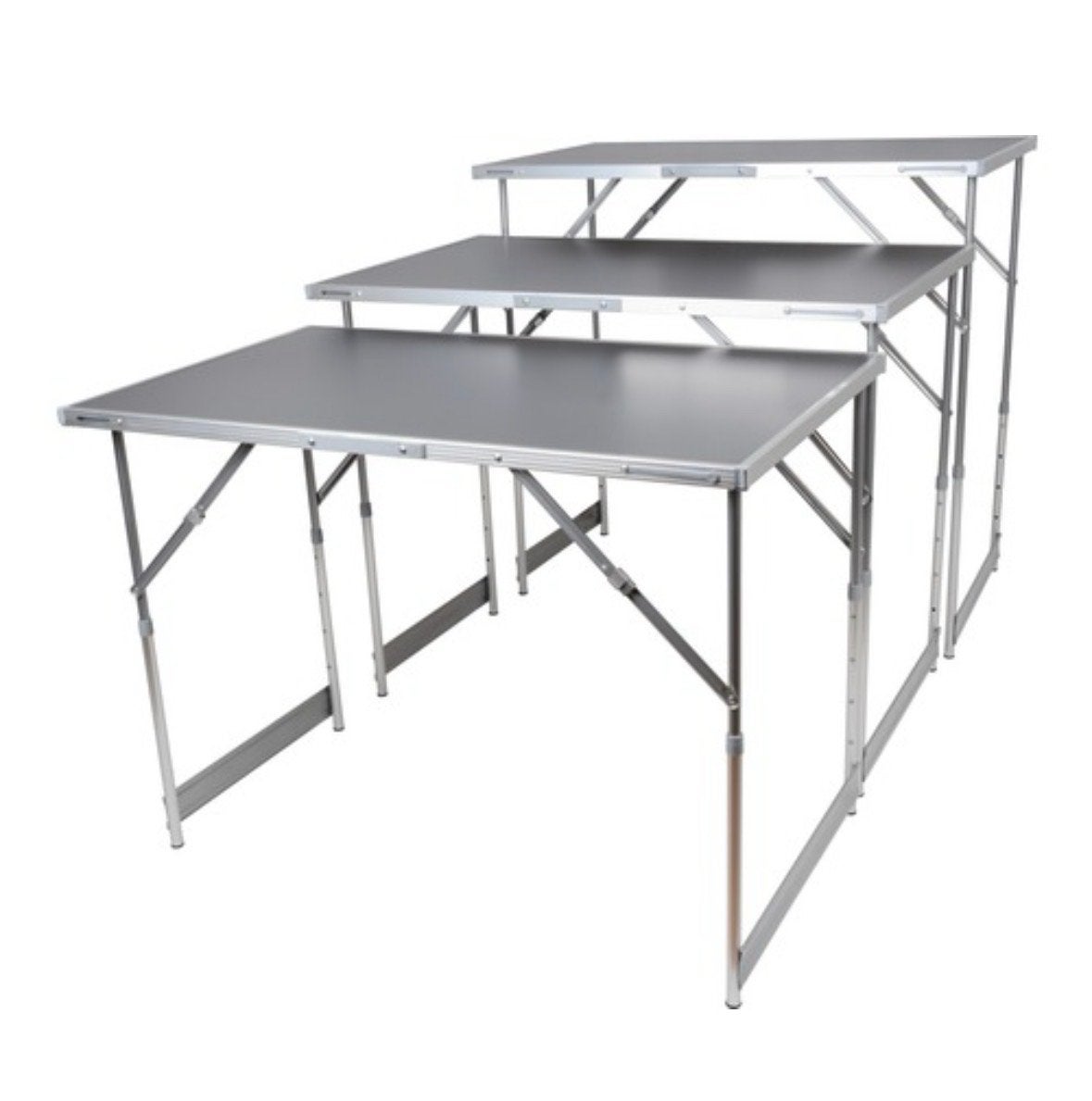 Inklapbare behangtafel / werktafel - 3-delig, Ophalen, Zo goed als nieuw, 170 cm of meer, Inklapbaar