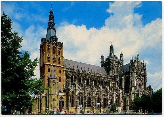 's Hertogenbosch - St. Janskathedraal, Verzamelen, Ansichtkaarten | Nederland, Ophalen of Verzenden, Ongelopen, Noord-Brabant