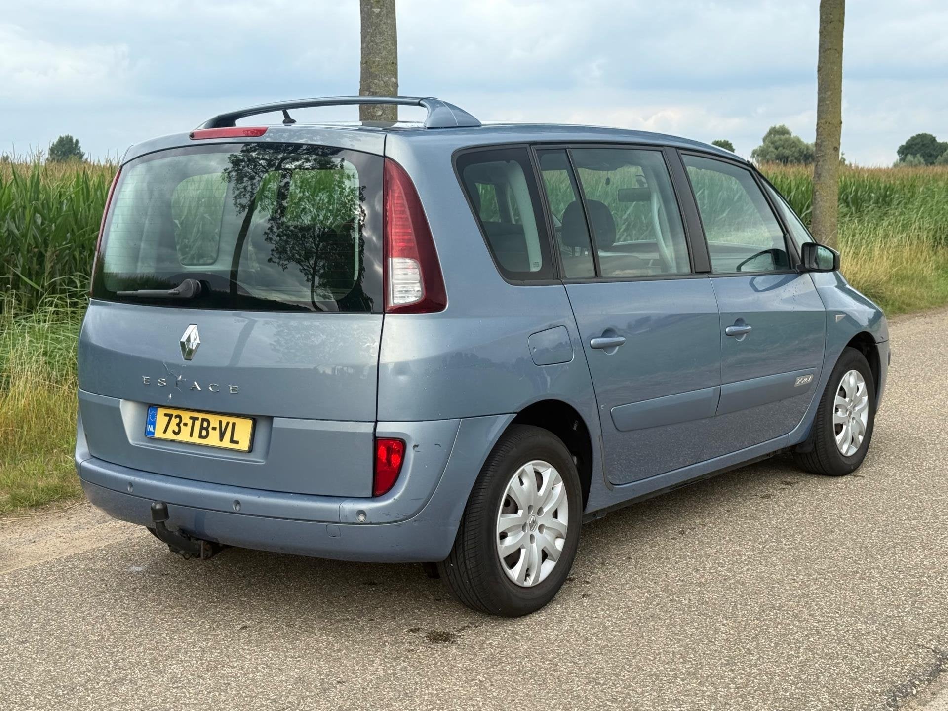 Renault Espace 2.0 Expression Airco APK 07-2026, Auto's, Voorwielaandrijving, 4 cilinders, Blauw, Bedrijf