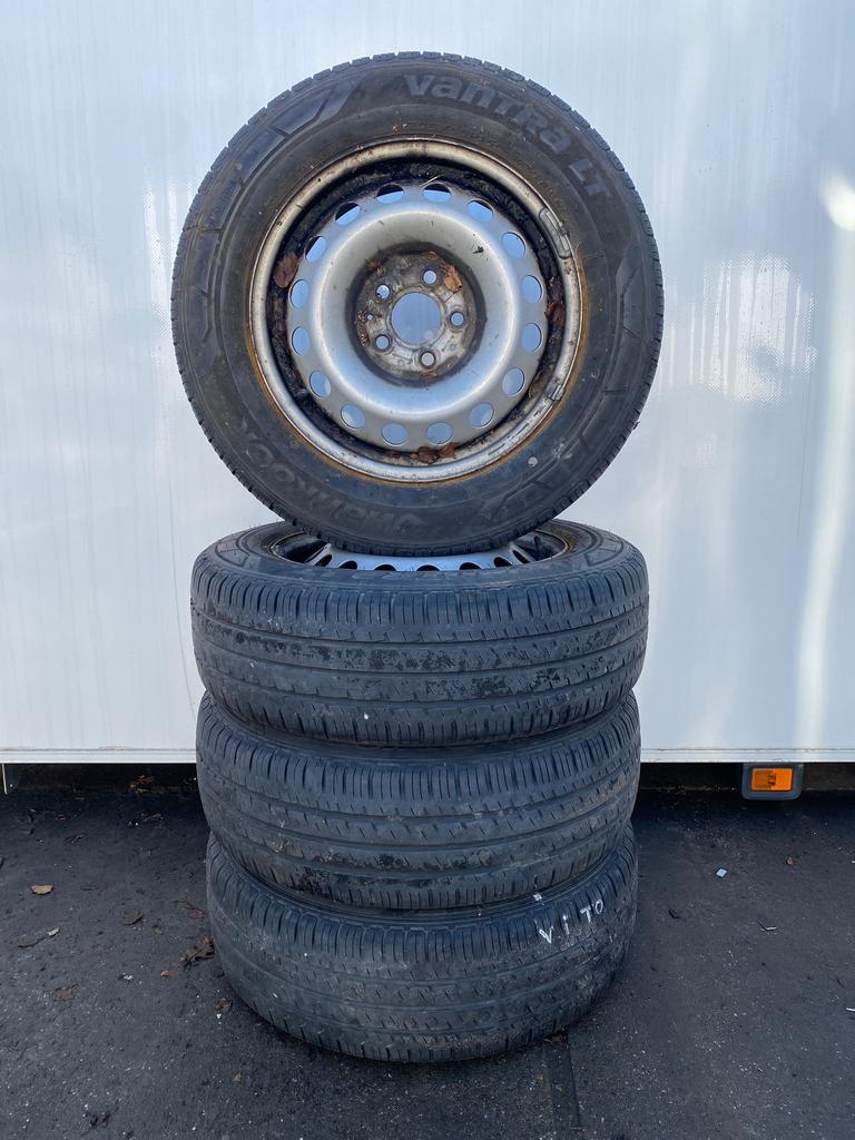 Mercedes-Benz Vito Viano velgen 205-65-16 5x112 - Set 20.10, -, Banden en Velgen, -, Zomerbanden