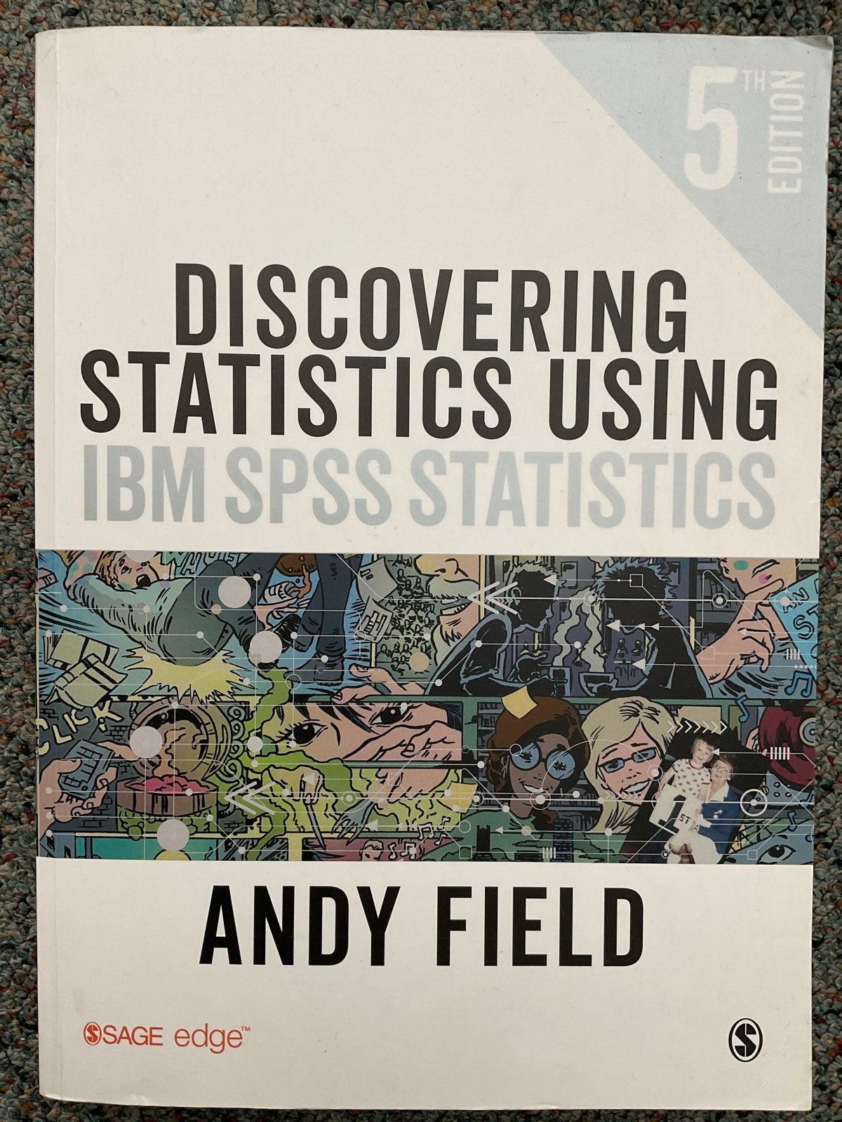 Discovering Statistics Using IBM SPSS Statistics - Andy Fiel, Ophalen of Verzenden, Beta, Zo goed als nieuw, HBO