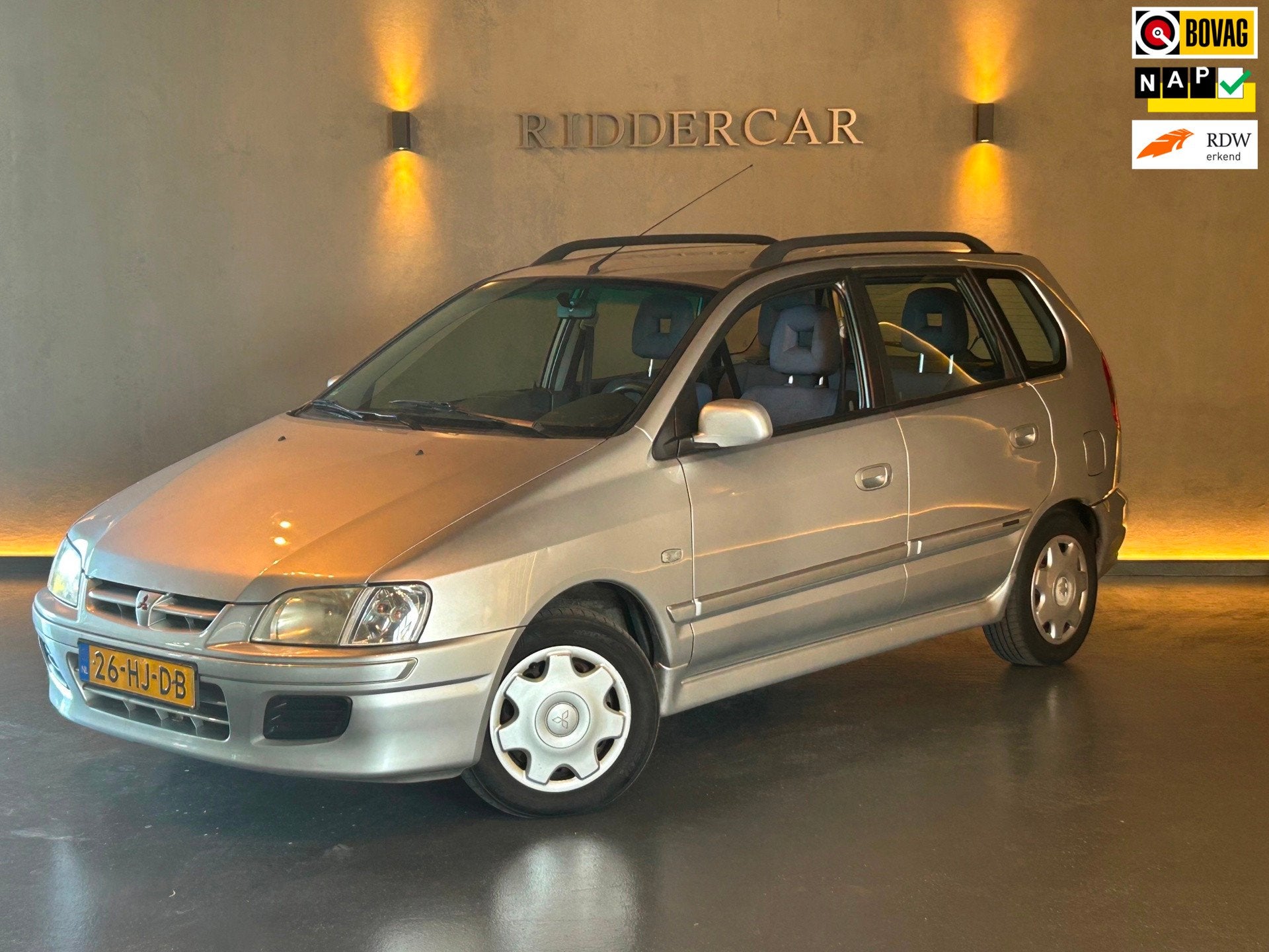 Mitsubishi Space Star 1.6 Comfort|AUTOMAAT|AIRCO|TREKHAAK|EX, Auto's, Gebruikt, Startonderbreker, 4 cilinders, 1180 kg