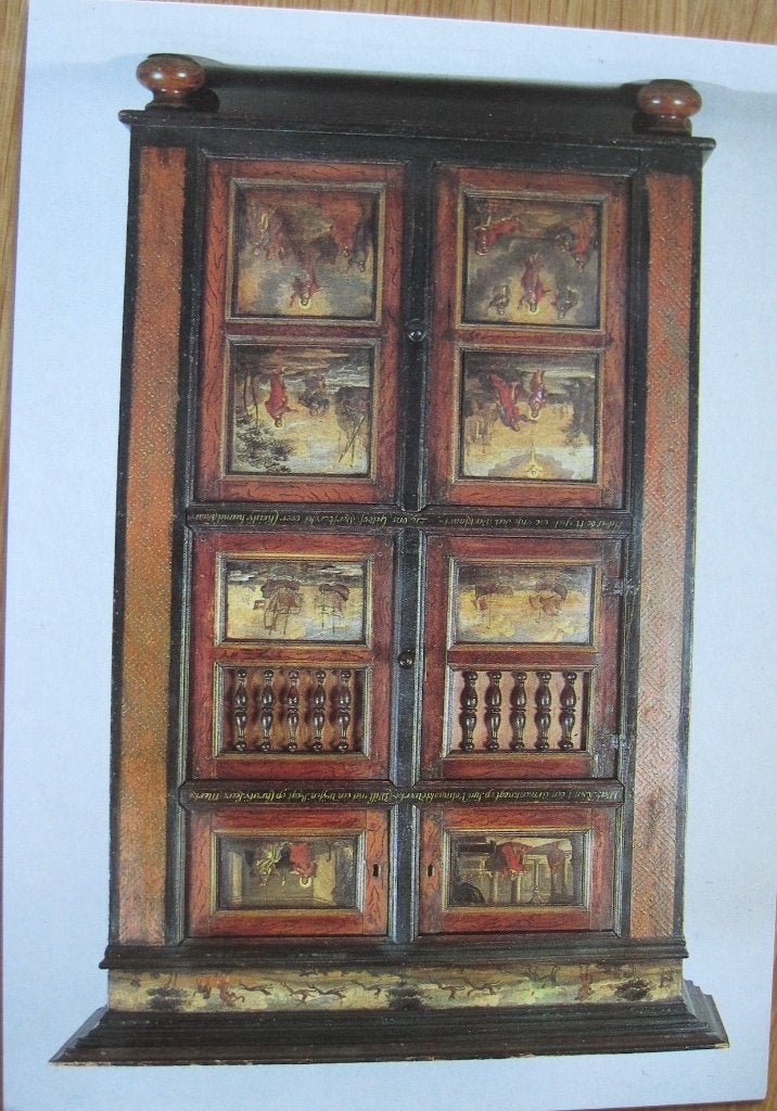 Workumer kast - zesdeurs - 1699 - op ansichtkaart, Verzenden, 1980 tot heden, Ongelopen, Overige thema's