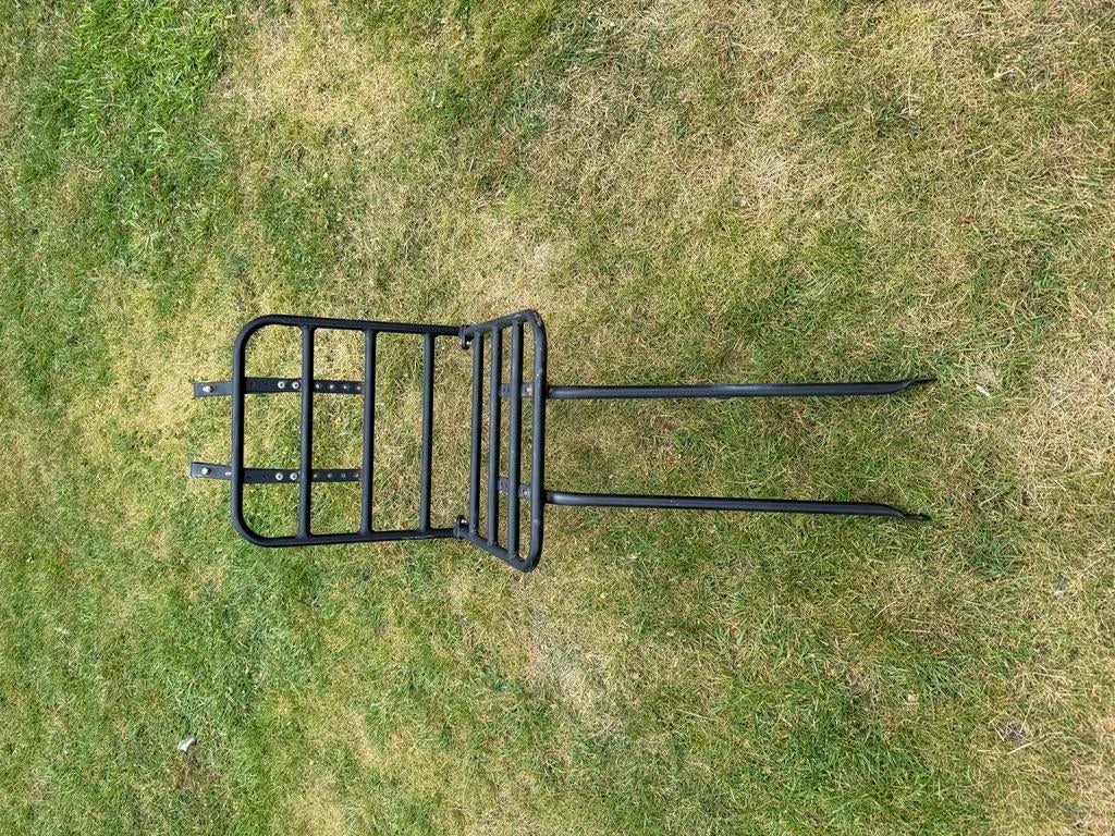 Stevige zwarte fiets voordrager, Ophalen of Verzenden, Gebruikt