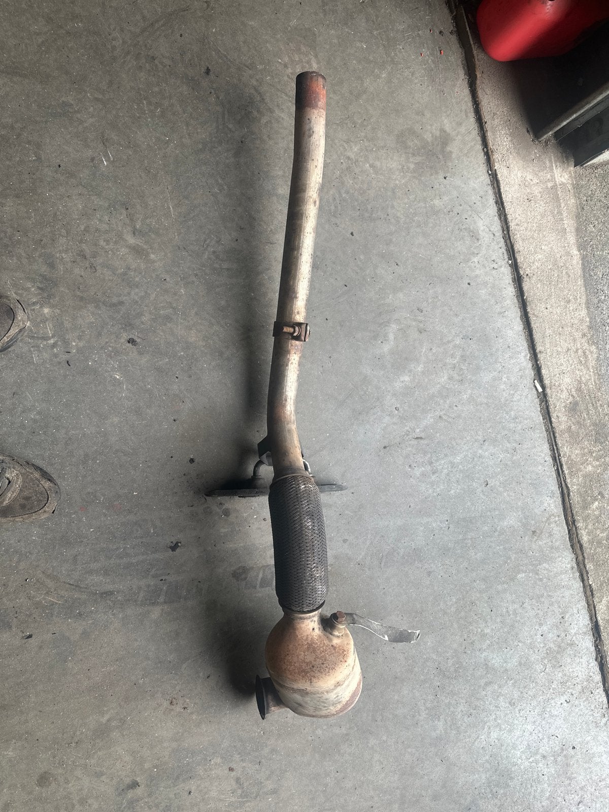 Originele Downpipe / Roetfilter Caddy MK3 1.9 TDI BJB, Ophalen of Verzenden, Gebruikt, Volkswagen