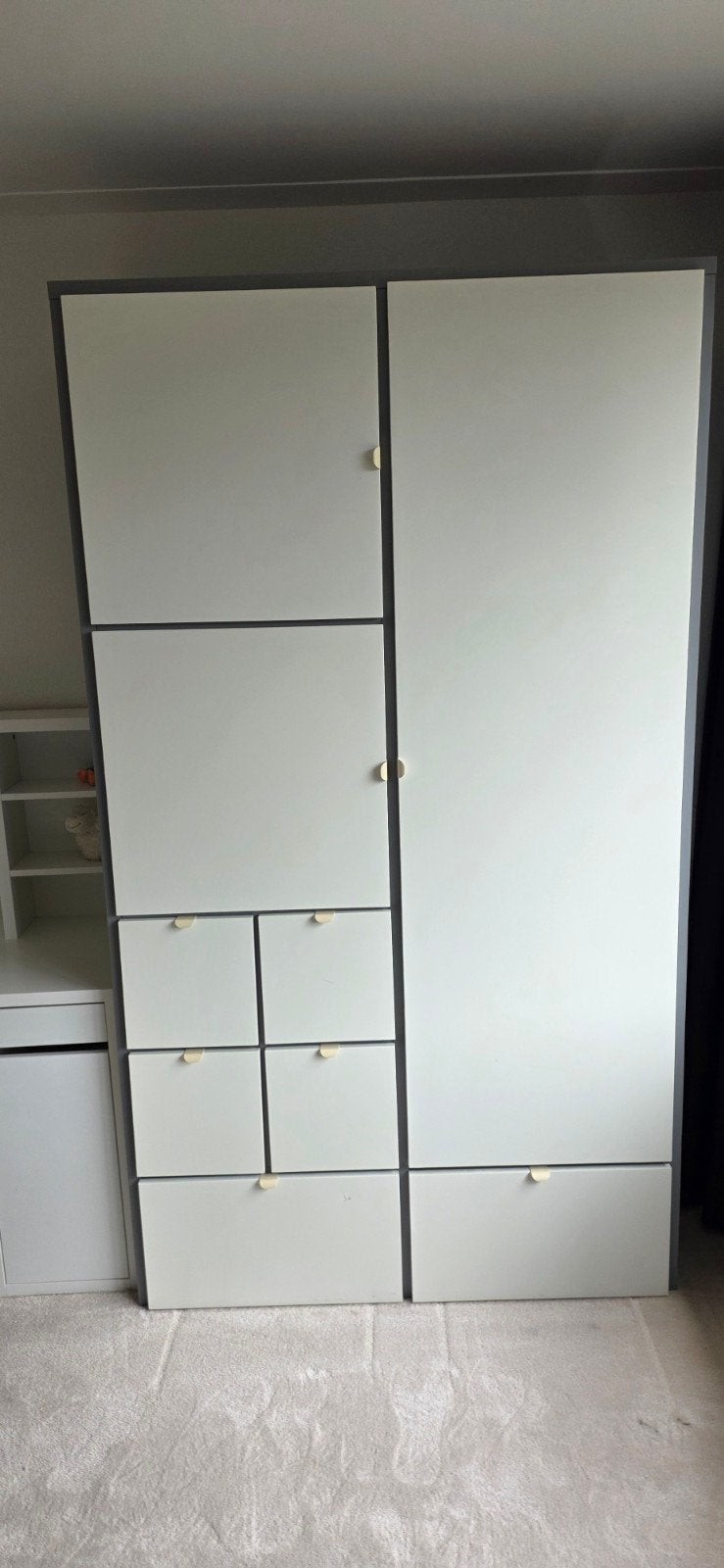 IKEA VISTHUS Kledingkast - Ruime en praktische opberger, Overige materialen, Gebruikt, 200 cm of meer, 50 tot 75 cm