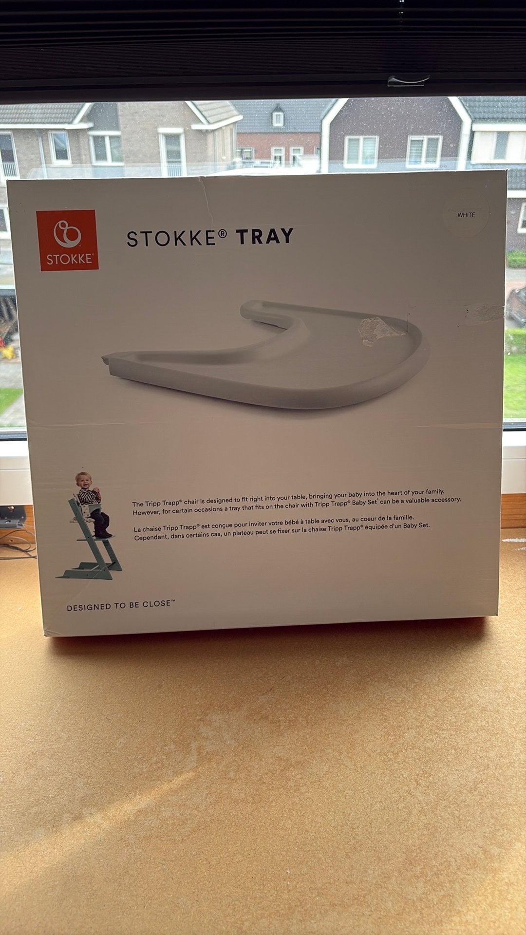 Stokke Tray, Kinderen en Baby's, Ophalen, Zo goed als nieuw, Meegroeistoel