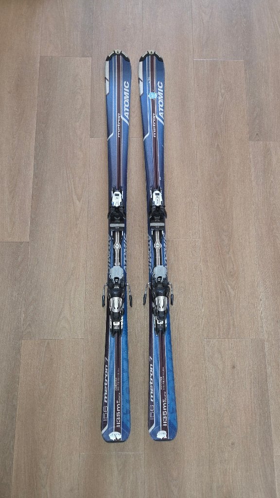 Dames ski’s Atomic Metron 7 – 156 cm incl. bindingen, Ophalen, 140 tot 160 cm, Gebruikt, Atomic
