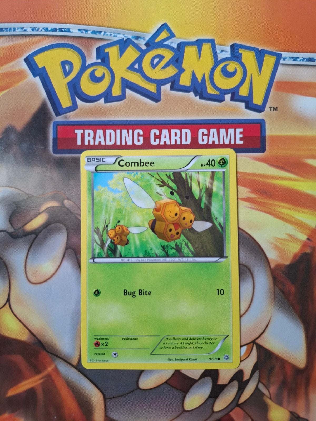 Combee 9/98 XY Ancient Origins pokemon kaart, Ophalen of Verzenden, Zo goed als nieuw, Losse kaart