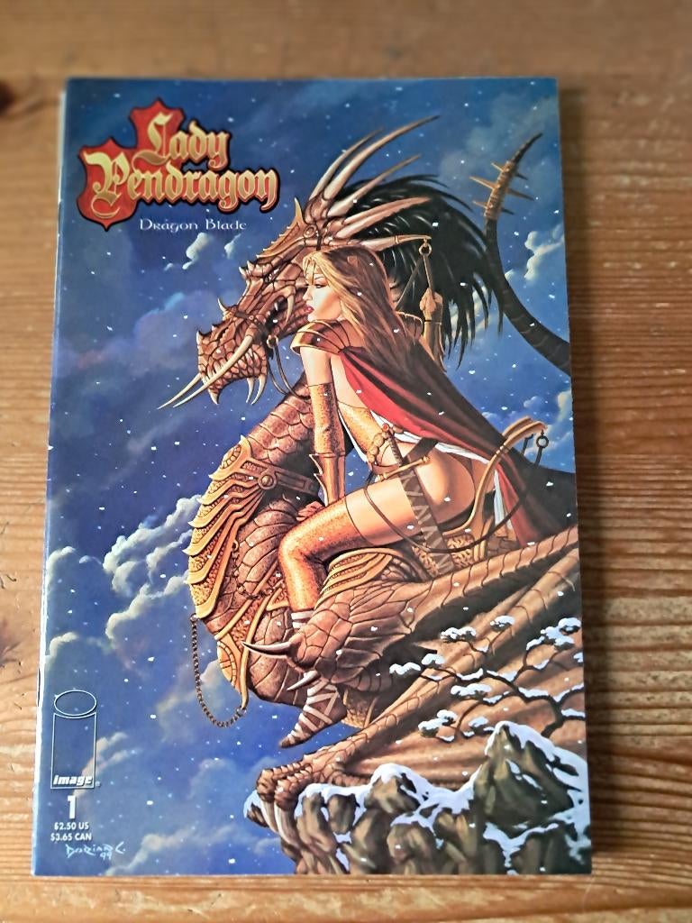 Lady pendragon: dragon blade #1, Amerika, Zo goed als nieuw, Matt Hawkins, Ophalen
