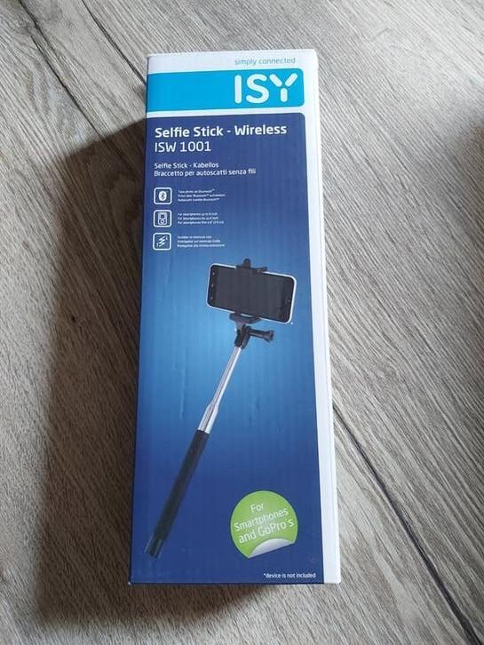 Selfie Stick Wireless ISW 1001, Ophalen of Verzenden, Nieuw, Overige merken