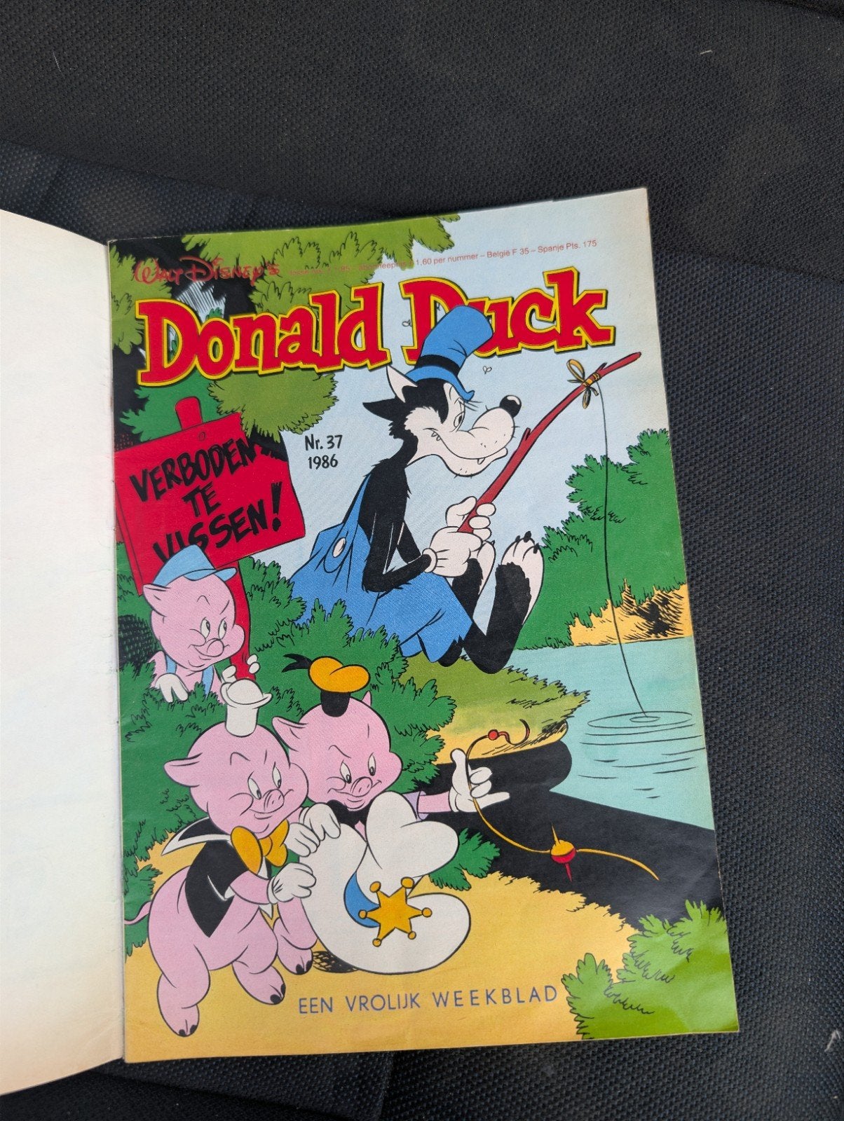 Donald Duck Nr. 37 Jaar 1986 - Zeer Goede Conditie, Ophalen of Verzenden, Zo goed als nieuw, Overige typen