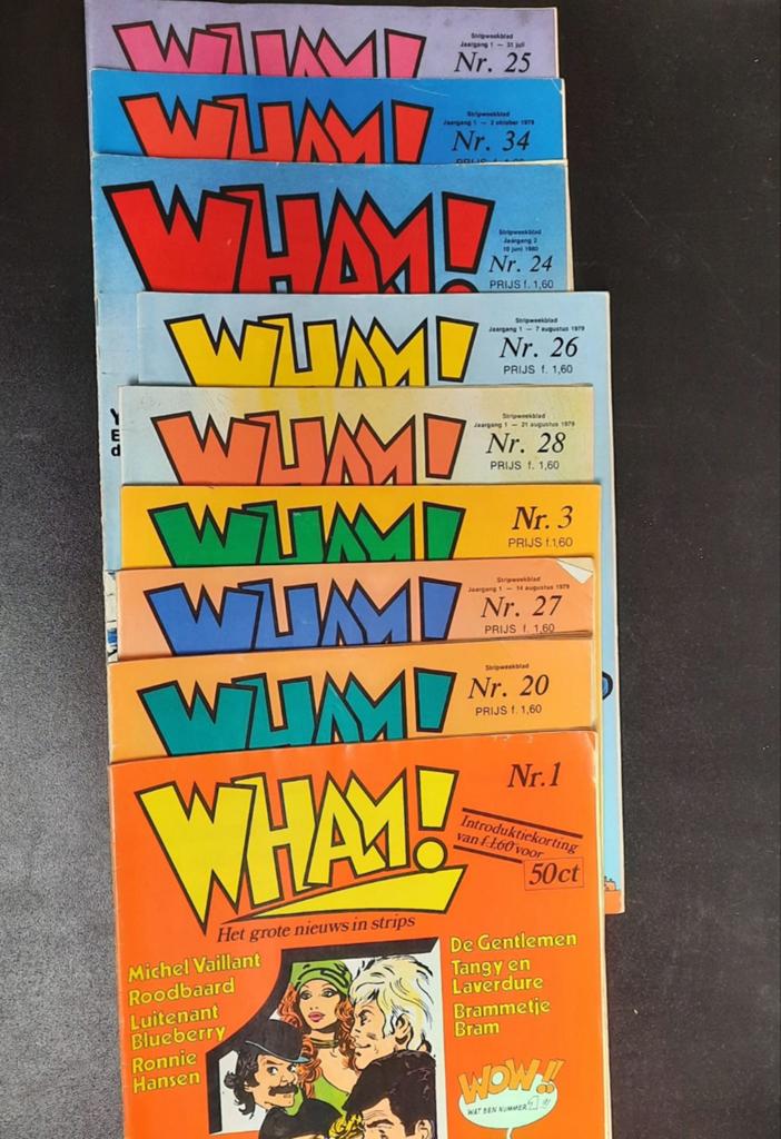 Wham! Stripboeken Collectie - Diverse Nummers, Meerdere stripboeken, Ophalen of Verzenden, Gelezen, Diverse auteurs