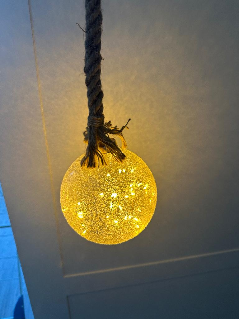 Luca Lighting Bal aan Touw, Ophalen of Verzenden, Nieuw