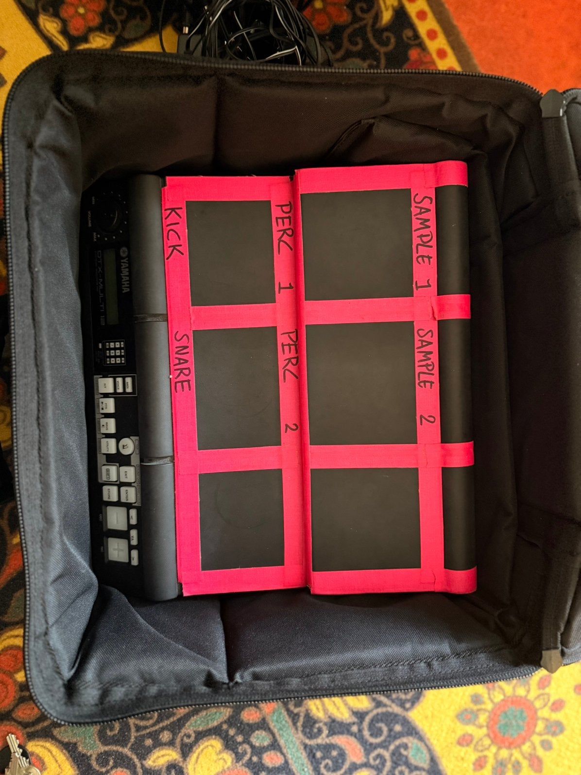 Yamaha Multi12 Sample pad met tas, Ophalen of Verzenden, Zo goed als nieuw, Yamaha