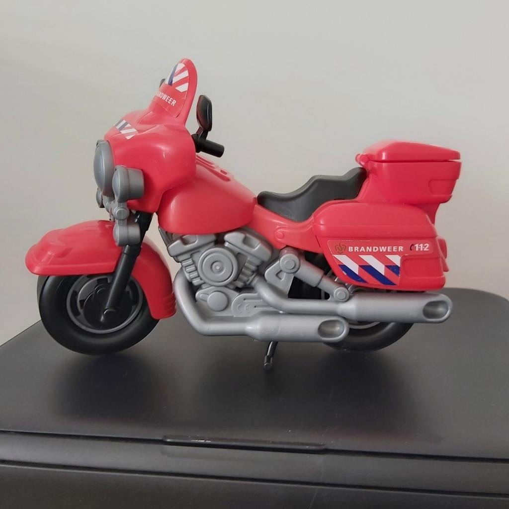 Cavallini brandweermotor, Ophalen of Verzenden, Zo goed als nieuw, Motor