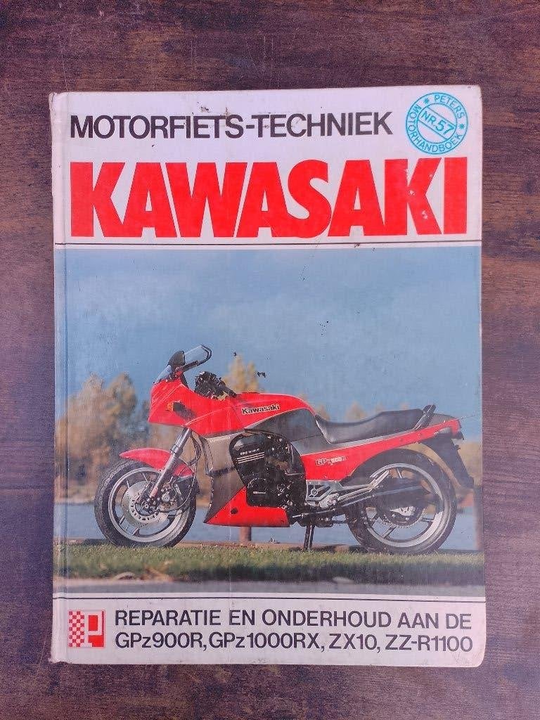Werkplaatsboek Kawasaki GPZ 900R GPZ 1000R ZX10  ZZ-R1100, Motoren, Verzenden, Kawasaki