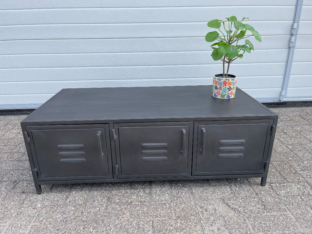 SALONTAFEL metaal met deuren120 cm  laagste  prijs voorraad, 100 tot 150 cm, Nieuw, SALONTAFEL metaal deuren120 cm  laagste  prijs voorraad