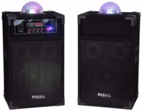 Karaoke speakers USB en SD met Astro Licht Effect 2073-B