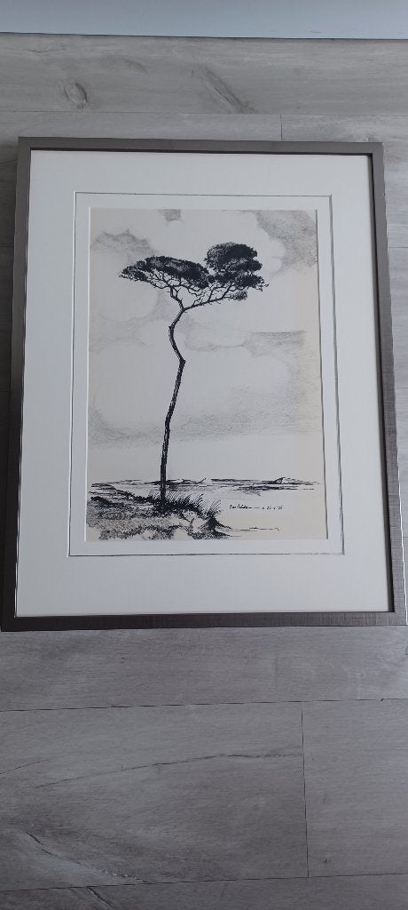 Prachtige ets schilderij- Cornelis Schilperoort, Antiek en Kunst, Ophalen