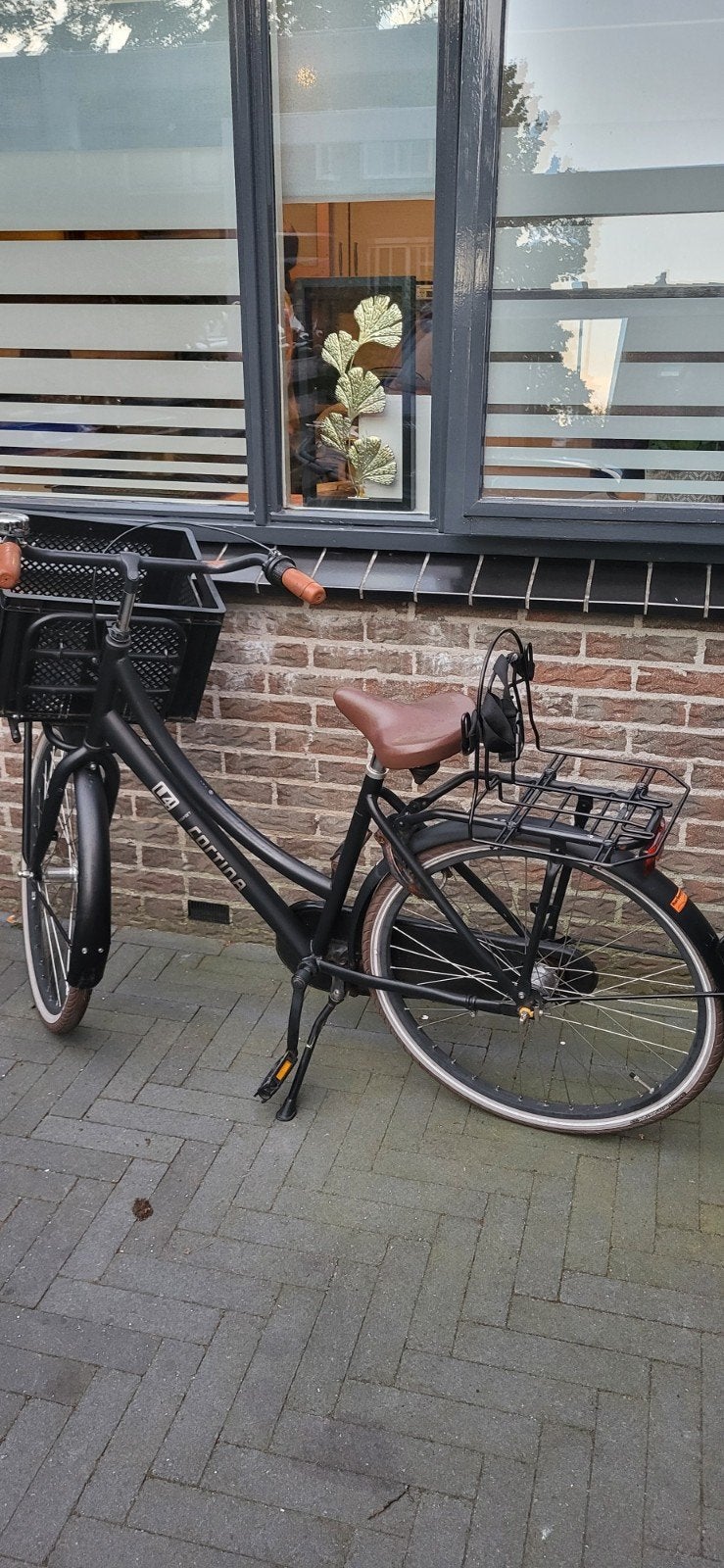 Cortina U4 Transportfiets kinderfiets Zwart, Terugtraprem, Versnellingen, Ophalen, Overige merken