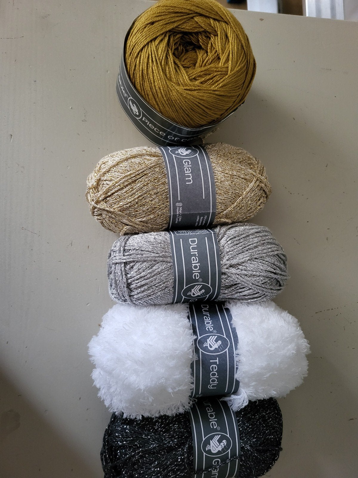 Durable Glam, Teddy & Piece of Cake garen/wol pakket, Ophalen of Verzenden, Nieuw, Breien of Haken, Wol of Garen