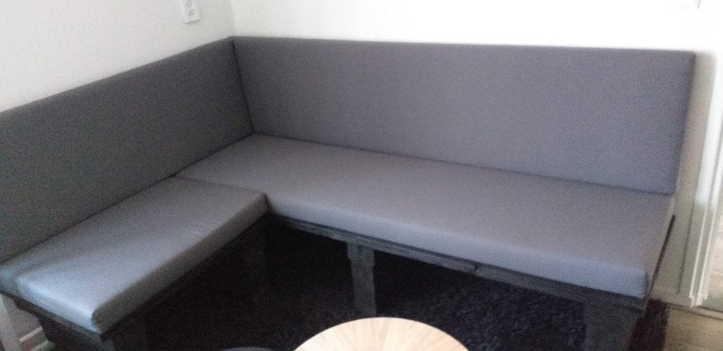 Hoekbank 190x75, Ophalen, Gebruikt, Minder dan 75 cm, 150 tot 200 cm