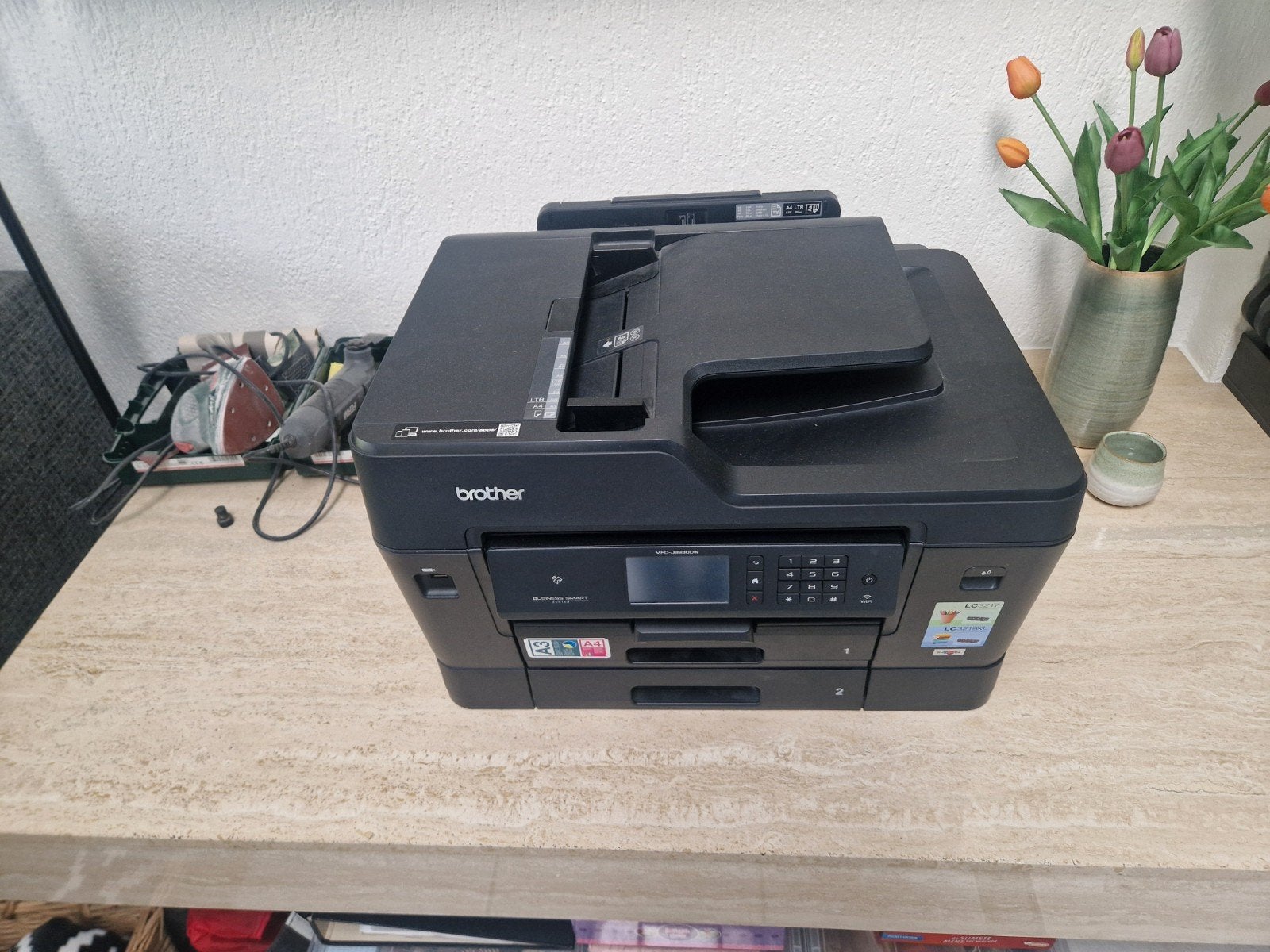 Brother MFC-J6930DW All-in-one A3/A4 Inkjetprinter, Inkjetprinter, All-in-one, Draadloos, Ophalen of Verzenden