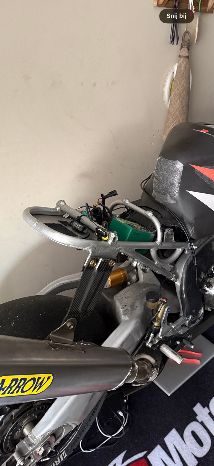 Motoholders race-subframe CBR1000RR SC59 (2008–2016), Ophalen of Verzenden, Gebruikt
