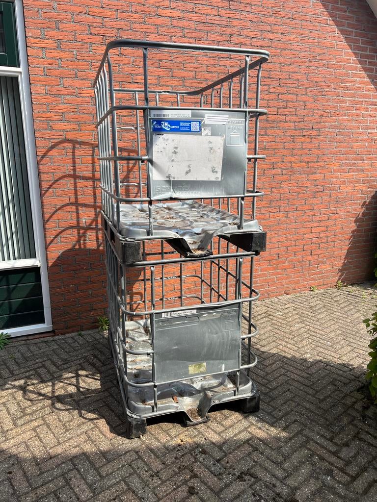 Ibc kratten europalletformaat, Ophalen, 100 cm of meer, 60 cm of meer, Zo goed als nieuw