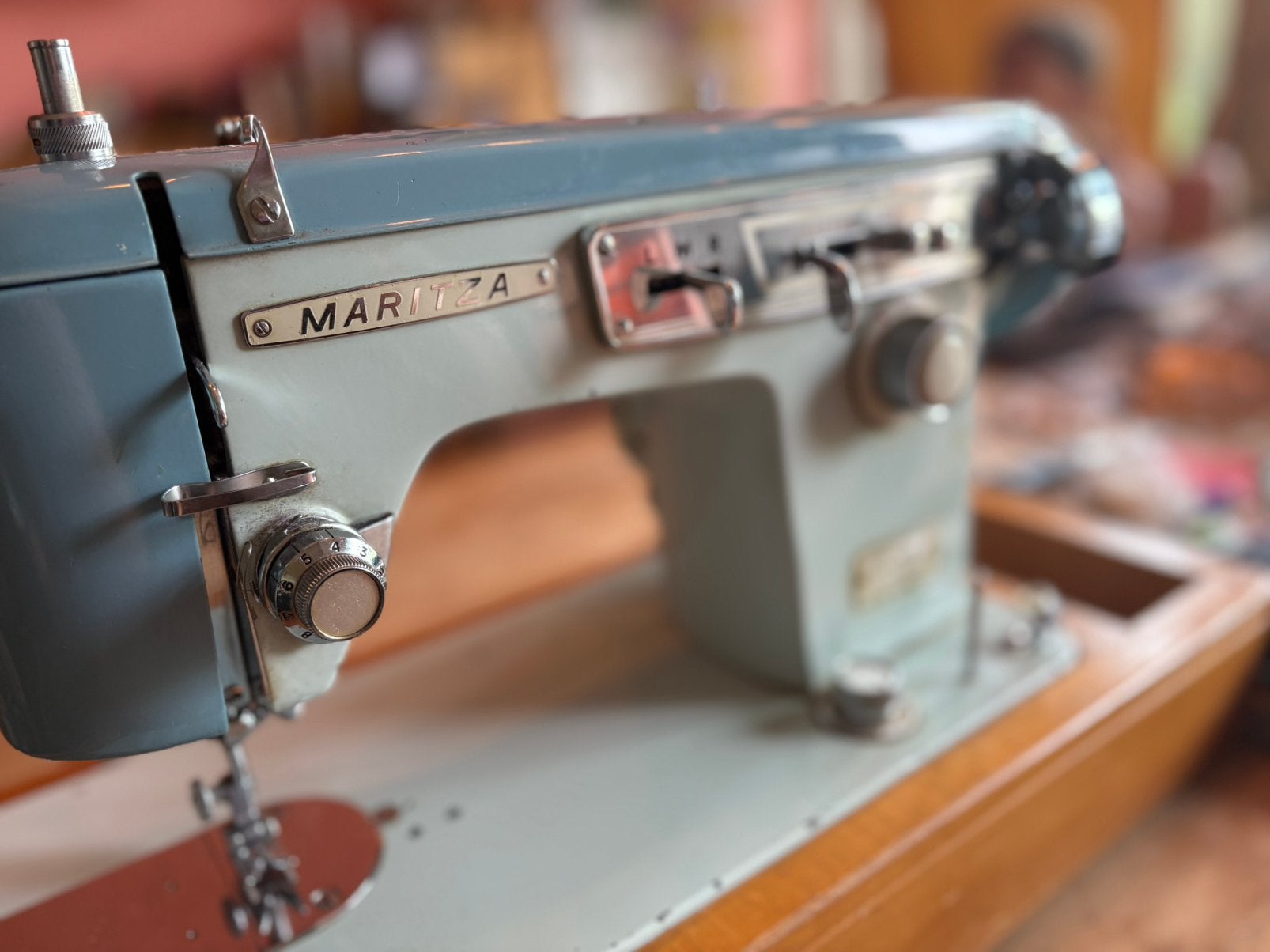 Maritza full zig zag b888 vintage naaimachine, Ophalen