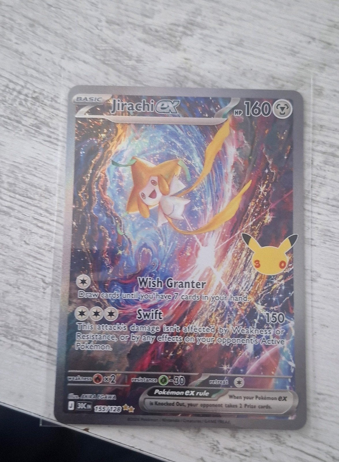 jirachi ex 155/128, Ophalen of Verzenden