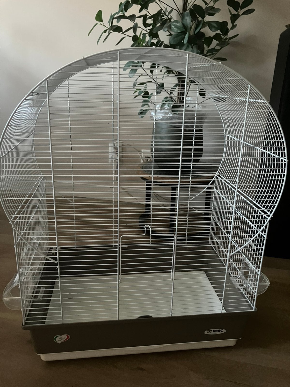 Imac Andorra vogelkooi xxl parkietenkooi, incl. toebehoren, Ophalen, Gebruikt, Overige materialen, Vogelkooi