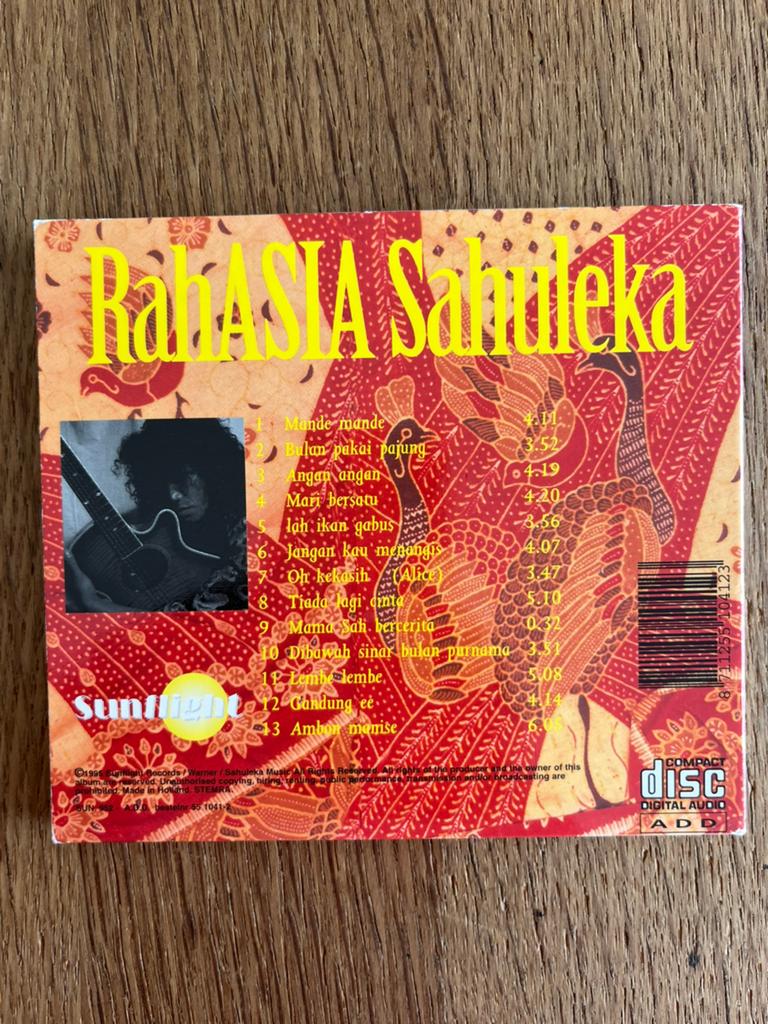 Daniel Sahuleka, Rahasia sahuleka, Cd's en Dvd's, Ophalen of Verzenden, Zo goed als nieuw