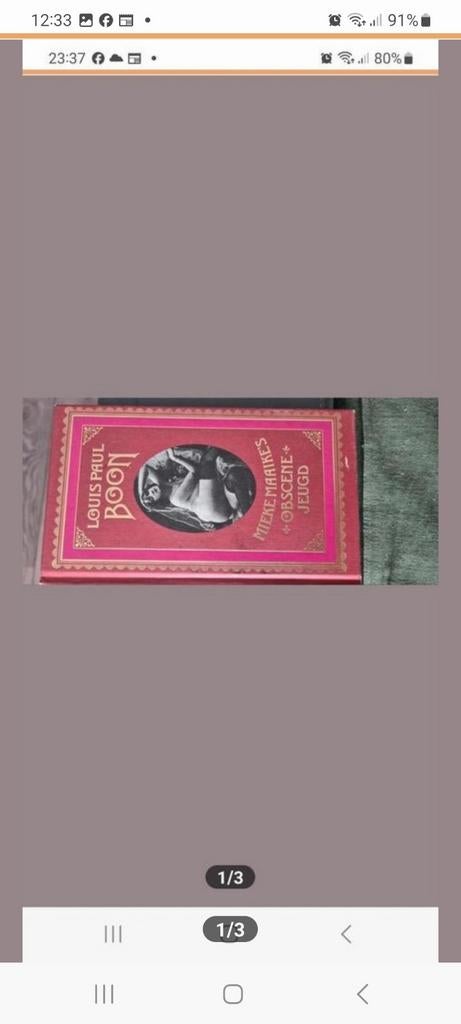 Obscene Jeugd van Louis Paul boon & Mieke maaike's, Boeken, Ophalen of Verzenden