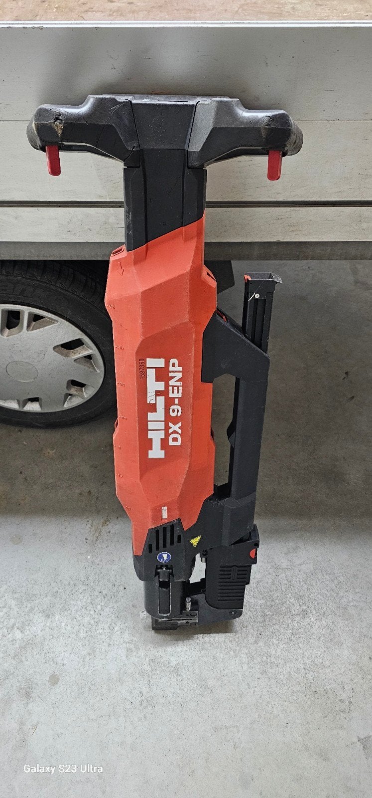 Hilti DX 9-ENP  Dakplaat Schiethamer, Doe-het-zelf en Verbouw, Ophalen of Verzenden, Gebruikt