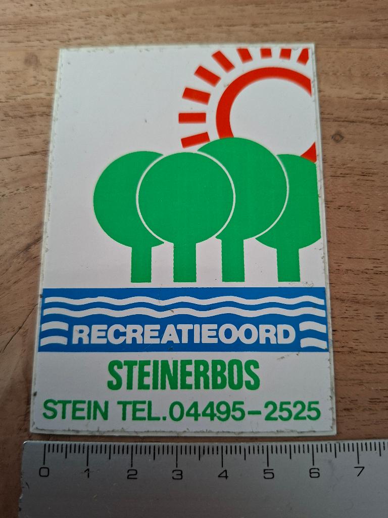 Sticker Stein, Ophalen of Verzenden, Zo goed als nieuw, Overige typen