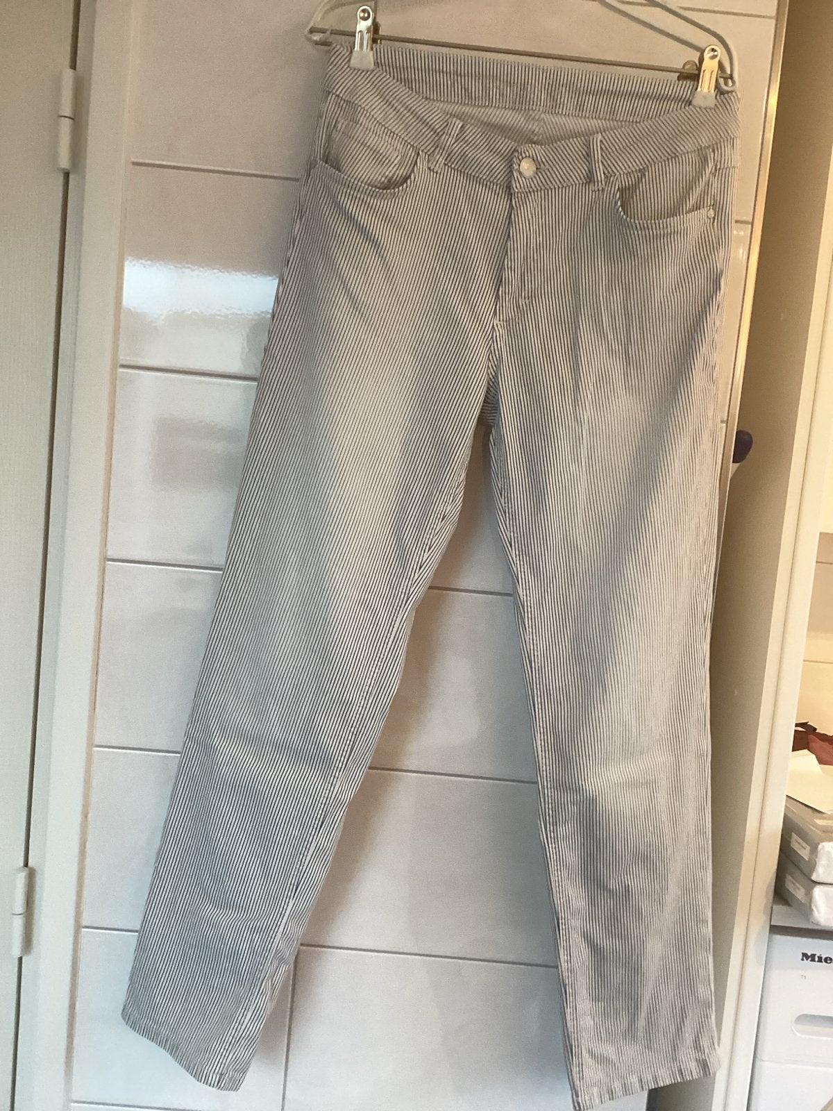 Parami gestreepte broek - W42/L30, Kleding | Dames, Meerkleurig, Maat 42/44 (L), Ophalen of Verzenden, Zo goed als nieuw