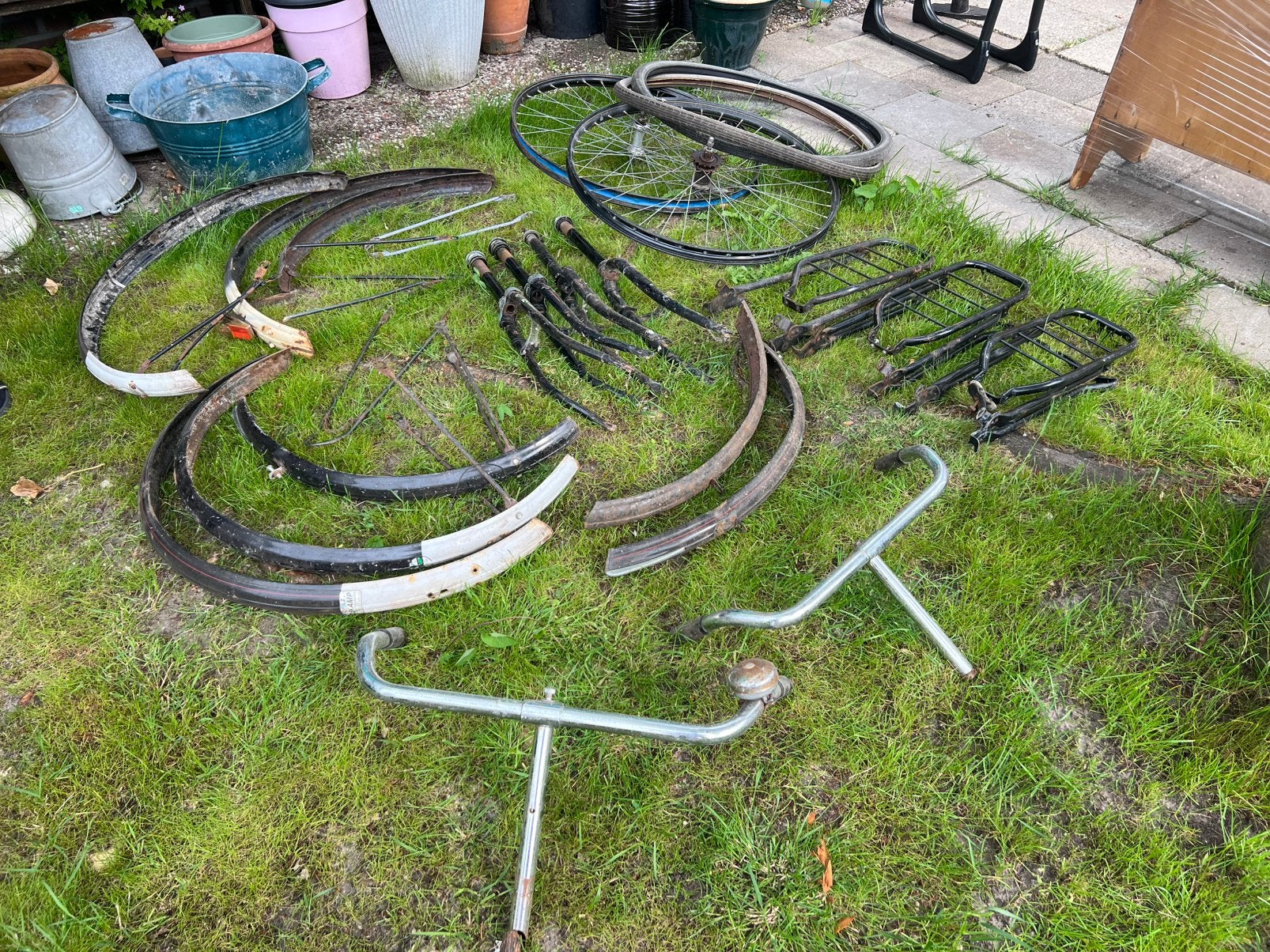 Te Koop : Fiets Onderdelen Oma Fiets Weduwe Fiets Oldtimer, Fietsen en Brommers, Fietsonderdelen, Ophalen of Verzenden, Gebruikt