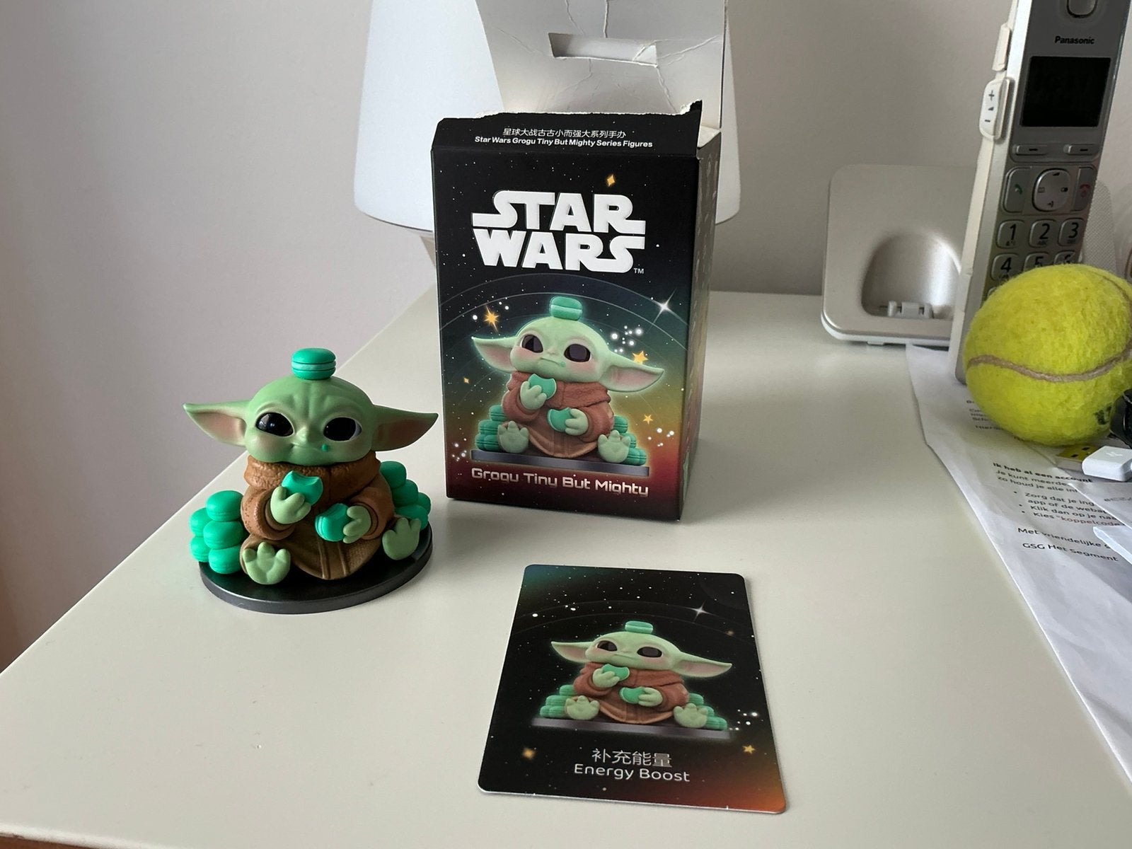 Star Wars Grogu  merk Pop Mart, Ophalen of Verzenden, Zo goed als nieuw, Actiefiguurtje