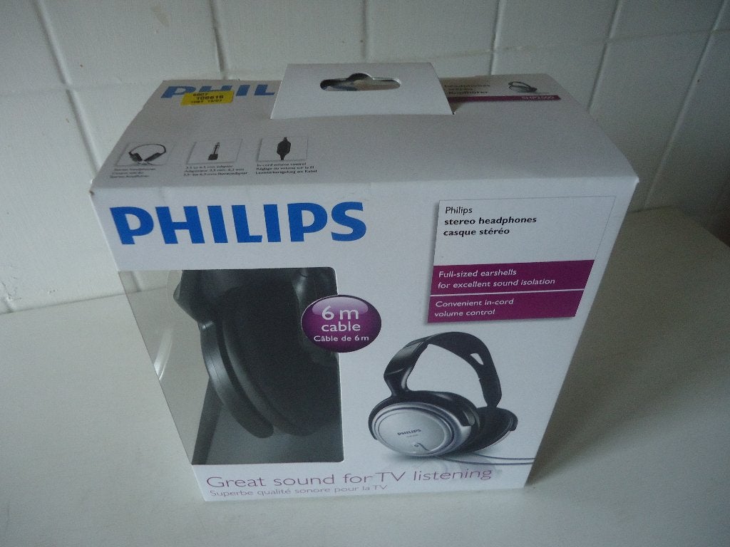 Nieuwe PHILIPS SHP 2500 hoofdtelefoon koptelefoon, Ophalen of Verzenden, Nieuw, Over oor (circumaural), Philips
